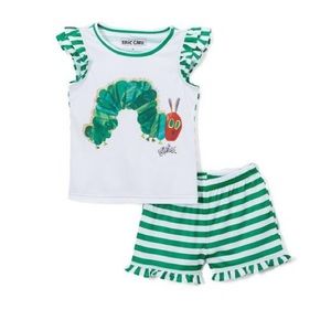 Pajama Set 3T Very Hungry Caterpillar Eric Carle